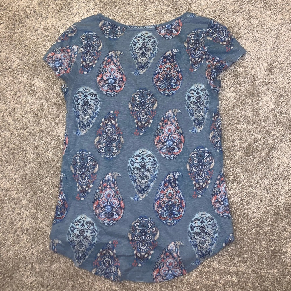 Lucky Brand Blue & Pink Shirt size S - Picture 9 of 10